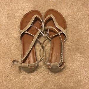 Nude Merona sandals size 9.5 worn once